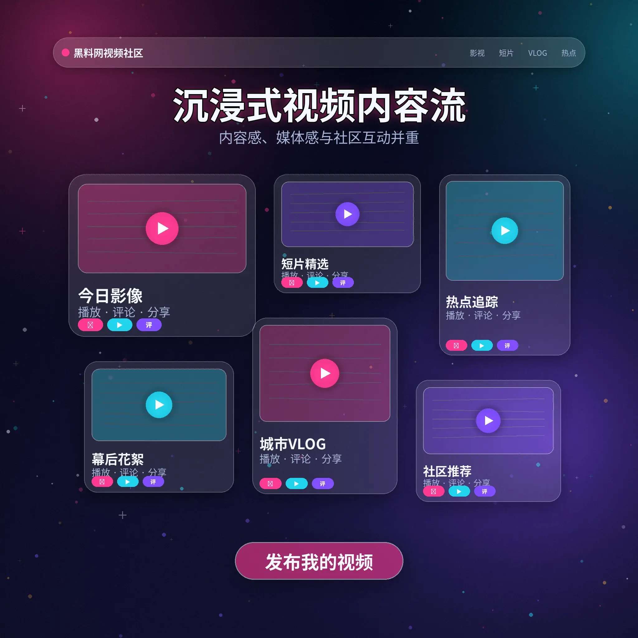91网影像动态与创作者内容